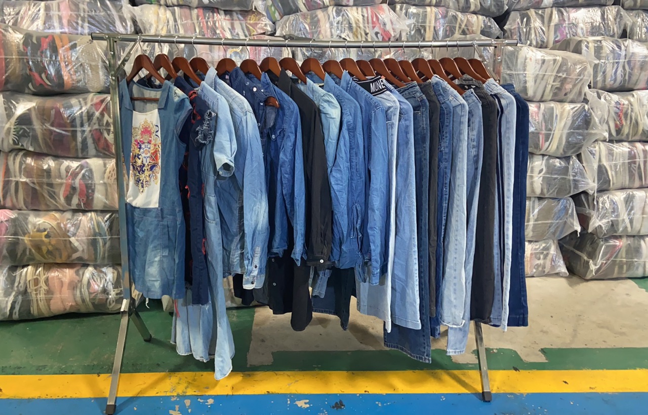 Lote roupa usada mista para importacao